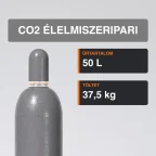 Co2 Élelmiszeripari gázpalack 37,5 kg közeli termékfotó