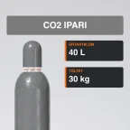 Co2 Ipari gázpalack 30 kg közeli termékfotó
