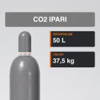 Co2 Ipari gázpalack 37,5 kg közeli termékfotó