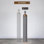 Ballongáz gázpalack-család, kiemelve a 9,1 m³ kiszerelés