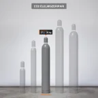 Co2 Élelmiszeripari gázpalack-család, kiemelve a 20 kg kiszerelés