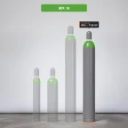Mix 18 gázpalack-család, kiemelve a 11,8 m³ kiszerelés