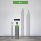 Mix 18 gázpalack-család, kiemelve a 4,7 m³ kiszerelés